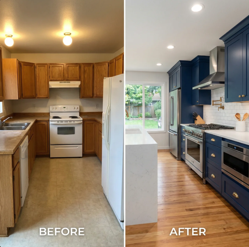 Full kitchen renovation project