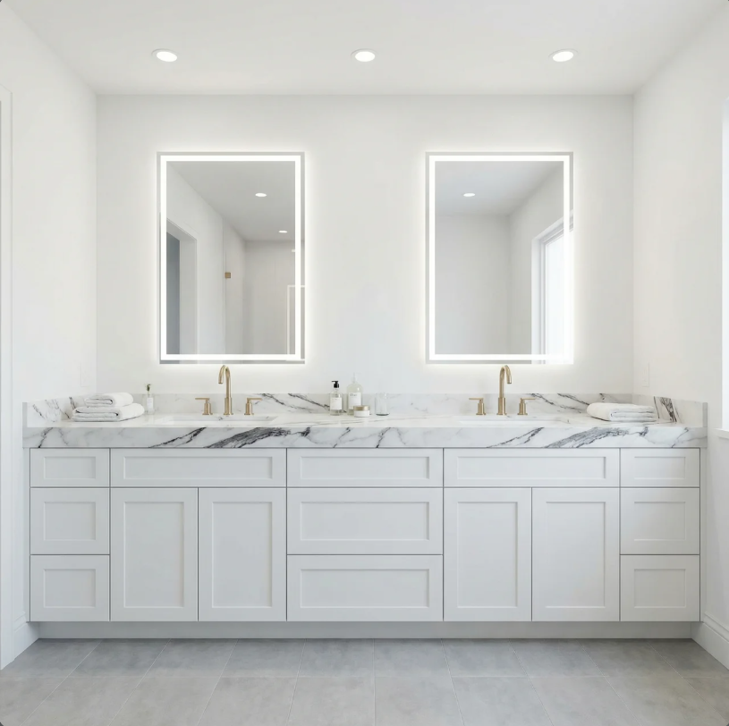 Bathroom vanity project